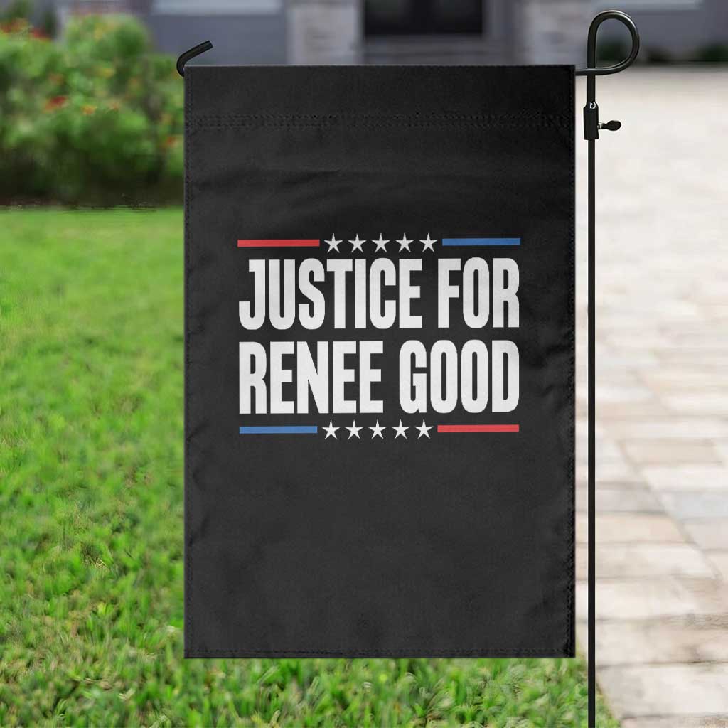 Justice for Renee Good Patriotic Garden Flag Minneapolis Jan 8 2026 Memorial Tribute TS02 Print Your Wear