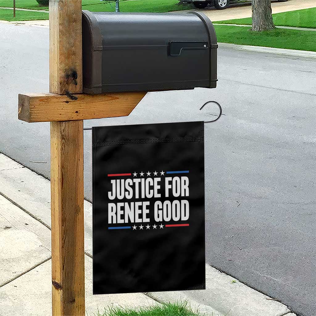 Justice for Renee Good Patriotic Garden Flag Minneapolis Jan 8 2026 Memorial Tribute TS02 Print Your Wear