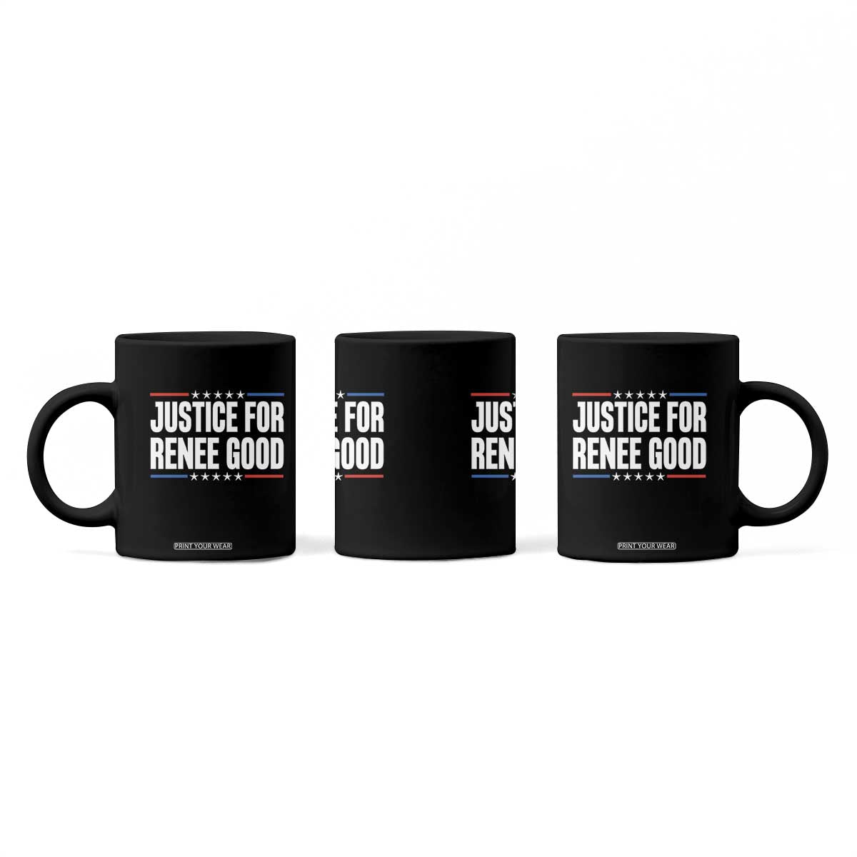 Justice for Renee Good Patriotic Coffee Mug Minneapolis Jan 8 2026 Memorial Tribute TS02 Print Your Wear