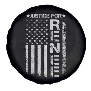 Justice for Renee American Flag Spare Tire Cover Minneapolis Jan 8 2026 Memorial Tribute TS02 Print Your Wear