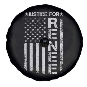 Justice for Renee American Flag Spare Tire Cover Minneapolis Jan 8 2026 Memorial Tribute TS02 Print Your Wear