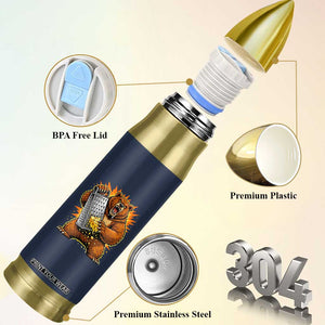 Angry Bear Grating Cheese Grater Hater Fierce Graphic Bullet Tumbler TS02 Print Your Wear
