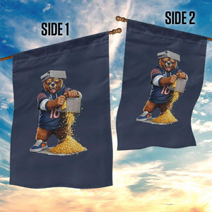 Savage Bear Grating Cheese Graphic Garden Flag Funny Rivalry Football Fans TS02 Print Your Wear