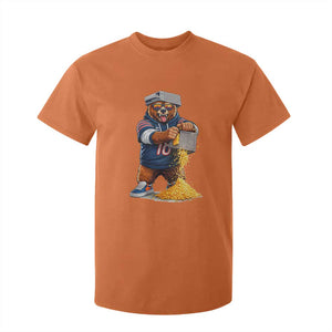 Savage Bear Grating Cheese Graphic T Shirt For Kid Funny Rivalry Football Fans TS02 Orange Print Your Wear