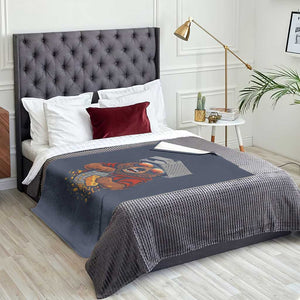 Angry Bear Grating Cheese Throw Blanket Grater Rage Crushing for Fierce Football Fans TS02 Print Your Wear