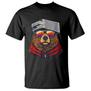 Cheese Grater Bear in Beast Mode T Shirt Funny Rivalry Art for Hardcore Football Fans TS02 Black Print Your Wear
