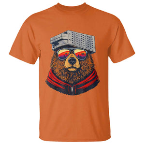 Cheese Grater Bear in Beast Mode T Shirt Funny Rivalry Art for Hardcore Football Fans TS02 Orange Print Your Wear