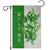 Lucky Shamrocks Welcome Garden Flag Green Buffalo Plaid Holiday Yard Decor TS02 Green Print Your Wear