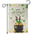 Happy St. Patricks Day Garden Flag Lucky Leprechaun with Gold & Rainbow Yard Decor TS02 Sand Print Your Wear