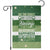 St. Patricks Day Blessings Garden Flag Irish Shamrock Luck And Happiness Wishes Yard Decor TS02 Green Print Your Wear