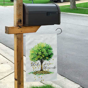 Shake Your Shamrocks Tree Garden Flag Irish Lucky Happy St Patricks Day TS02 Print Your Wear