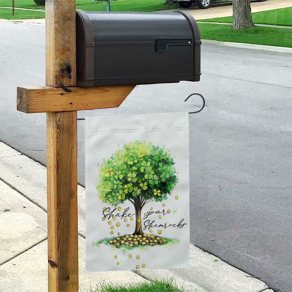 Shake Your Shamrocks Tree Garden Flag Irish Lucky Happy St Patricks Day TS02 Print Your Wear