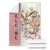 Easter Bunny Welcome Throw Blanket Cute Watercolor Rabbits with Eggs & Flowers, Spring Yard Decor TS02 Light Pink Print Your Wear
