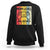 Funny New Mom Sweatshirt Level Unlocked Retro Video Game Controller TS02 Black Printyourwear