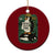 Funny Penguin Resist Ceramic Ornament No Tarriffs Activism Graphic TS02 1pc Red Print Your Wear