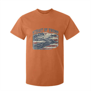 Strait of Trump 2026 Vintage Old Americana T Shirt For Kid American Flag Nautical Patriotic Graphic TS02 Orange Print Your Wear