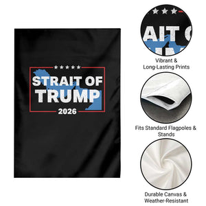 Strait of Trump 2026 Garden Flag Middle East Map Political Graphic TS02 Print Your Wear