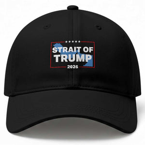 Strait of Trump 2026 Baseball Cap Middle East Map Political Graphic TS02 Print Your Wear