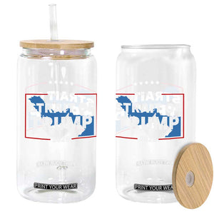 Strait of Trump 2026 Glass Can Middle East Map Political Graphic TS02 Print Your Wear