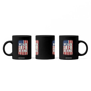 No Man Left Behind Patriotic Coffee Mug Distressed American Flag TS02 Print Your Wear