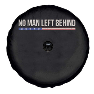No Man Left Behind Minimalist Patriotic Flag Spare Tire Cover US Military Brotherhood Pride TS02 Print Your Wear