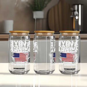 I Love My Country Invoke 25th Amendment Glass Can Distressed Flag Patriotic Political Satire TS02 Print Your Wear