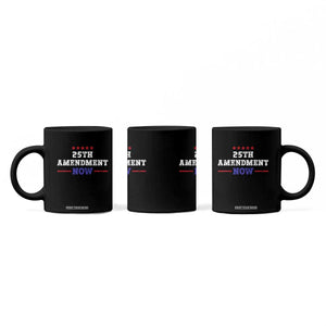 25th Amendment Now Patriotic Coffee Mug Red White and Blue Political Satire TS02 Print Your Wear