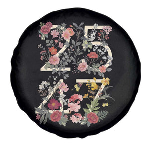 2547 Wildflower Floral Graphic Spare Tire Cover Subtle Coded 25th Amendment Political Satire Aesthetic TS02 Print Your Wear