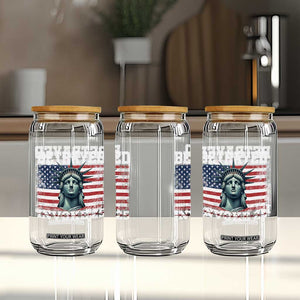 Betrayed Invoke 25 Statue of Liberty Crying Glass Can 25th Amendment Distressed Flag Political Satire Graphic TS02 Print Your Wear