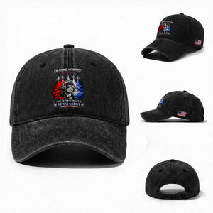 Patriotic George Washington Sunglasses and Fighter Jets Washed Cotton Baseball Cap Imagine A Country So Great Pride TS02 Washed Cap Universal Fit Black Print Your Wear