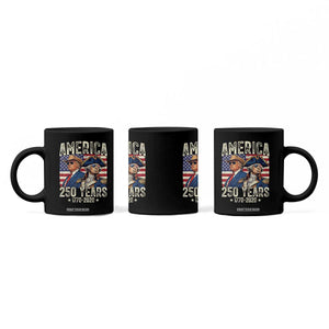 America Semiquincentennial George Washington and Trump Coffee Mug 250 Years 1776-2026 Patriotic Founding Fathers Legacy TS02 Print Your Wear