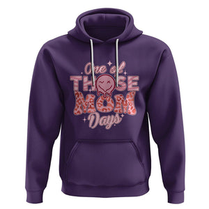Retro Groovy Mama Hoodie One Of Those Mom Days Funny Mother's Day Mom Life Pink TS02 Purple Printyourwear