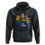 Say Gay Protect Trans Kids Read Banned Books Teach History Hoodie Rainbow Sunflower TS02 Black Print Your Wear