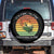 Dumpster Fire Skeleton Spare Tire Cover It's Fine I'm Fine Everything Is Fine TS02 No hole Black Print Your Wear