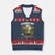 Hands Off Our Everglades V-Neck Knit Sweater Vest Vintage Alligator Swamp TS02 Navy Red Print Your Wear