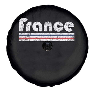 Vintage France Flag Distressed Retro Graphic Spare Tire Cover Patriotic French Heritage Pride Gift TS02 Print Your Wear