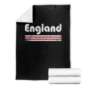 Vintage England Retro Distressed Graphic Throw Blanket Patriotic English Heritage Pride Souvenir TS02 Black Print Your Wear