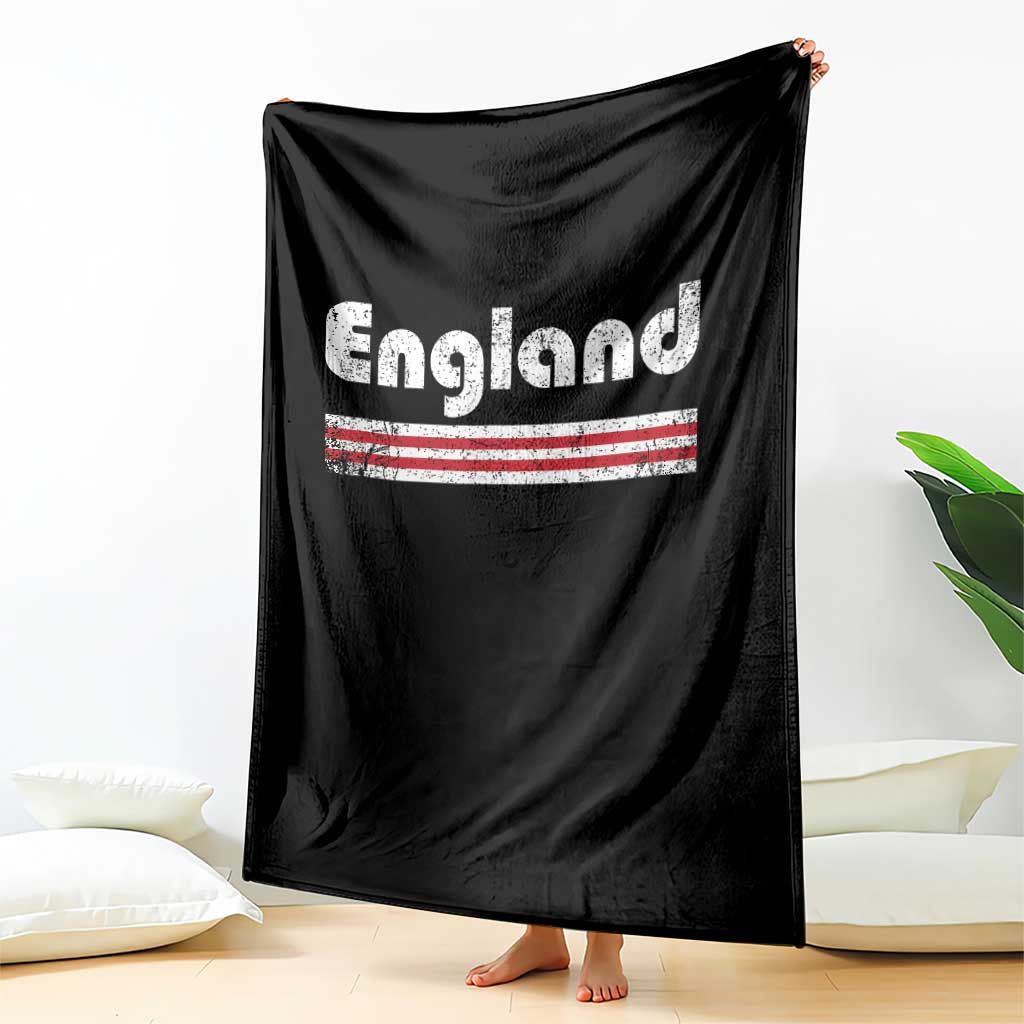 Vintage England Retro Distressed Graphic Throw Blanket Patriotic English Heritage Pride Souvenir TS02 Print Your Wear