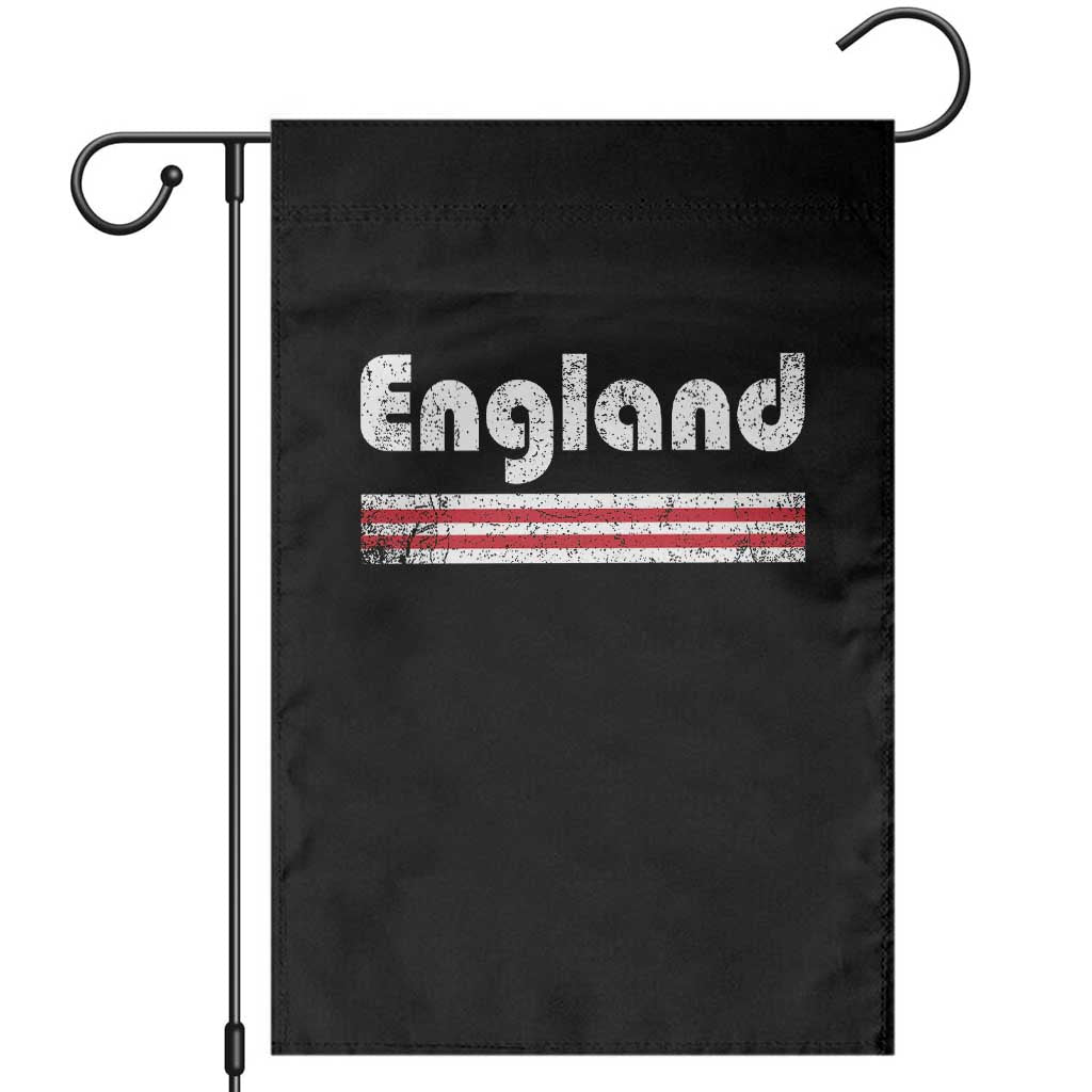 Vintage England Retro Distressed Graphic Garden Flag Patriotic English Heritage Pride Souvenir TS02 Black Print Your Wear