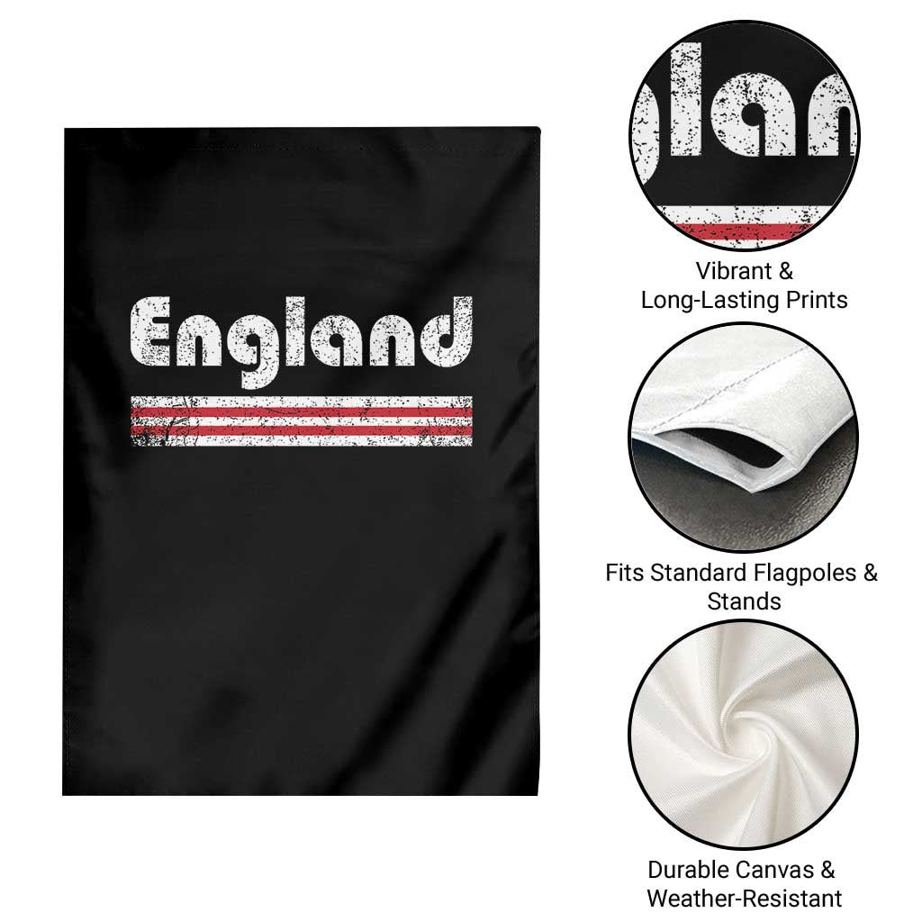 Vintage England Retro Distressed Graphic Garden Flag Patriotic English Heritage Pride Souvenir TS02 Print Your Wear
