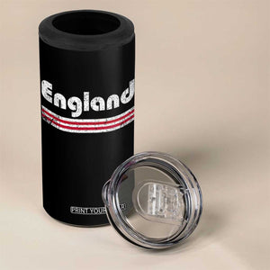 Vintage England Retro Distressed Graphic 4 in 1 Can Cooler Tumbler Patriotic English Heritage Pride Souvenir TS02 Print Your Wear