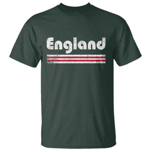 Vintage England Retro Distressed Graphic T Shirt Patriotic English Heritage Pride Souvenir TS02 Dark Forest Green Print Your Wear