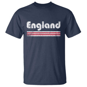 Vintage England Retro Distressed Graphic T Shirt Patriotic English Heritage Pride Souvenir TS02 Navy Print Your Wear