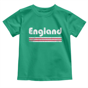 Vintage England Retro Distressed Graphic Toddler T Shirt Patriotic English Heritage Pride Souvenir TS02 Irish Green Print Your Wear