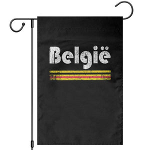 Retro Belgie Belgium Flag Distressed Graphic in Dutch Garden Flag Proud Belgian Heritage and Country Roots Pride Gift TS02 Black Print Your Wear