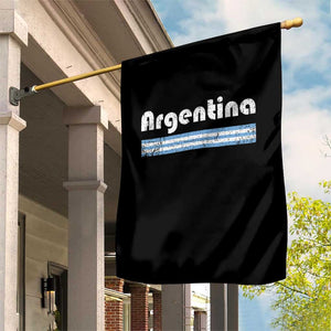 Vintage Argentina Retro Distressed Graphic Garden Flag Patriotic Argentine Heritage Pride Souvenir TS02 Print Your Wear