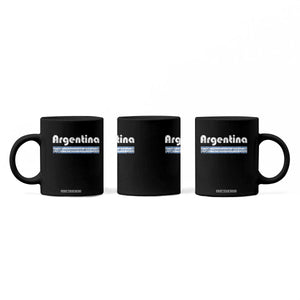 Vintage Argentina Retro Distressed Graphic Coffee Mug Patriotic Argentine Heritage Pride Souvenir TS02 Print Your Wear
