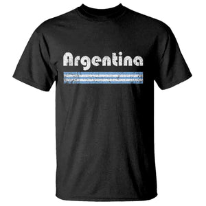 Vintage Argentina Retro Distressed Graphic T Shirt Patriotic Argentine Heritage Pride Souvenir TS02 Black Print Your Wear