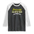 Speedway Slammer Indiana 2025 Raglan Shirt TS02 Black White Print Your Wear