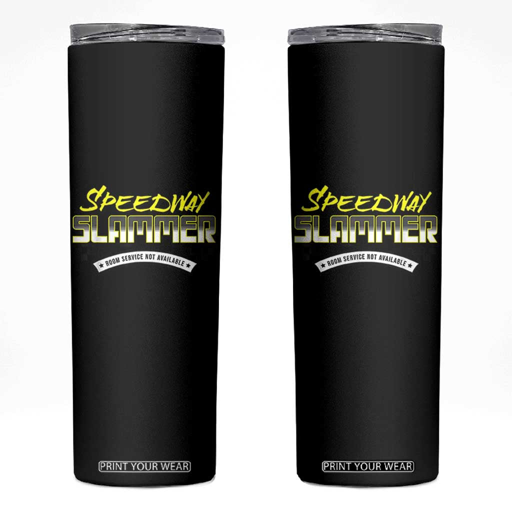 Speedway Slammer Indiana 2025 Skinny Tumbler TS02 Black Print Your Wear